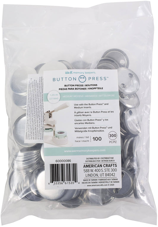 We R Memory Keepers Button Press Bulk Refill Pack Medium