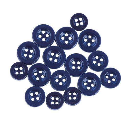 Buttonmode Standard Shirt Buttons 22pc Set Includes 8 Shirt Front Buttons