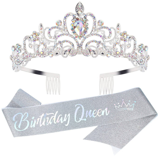 Happy birthday Queen Tiara for Women birthday Crowns for Women