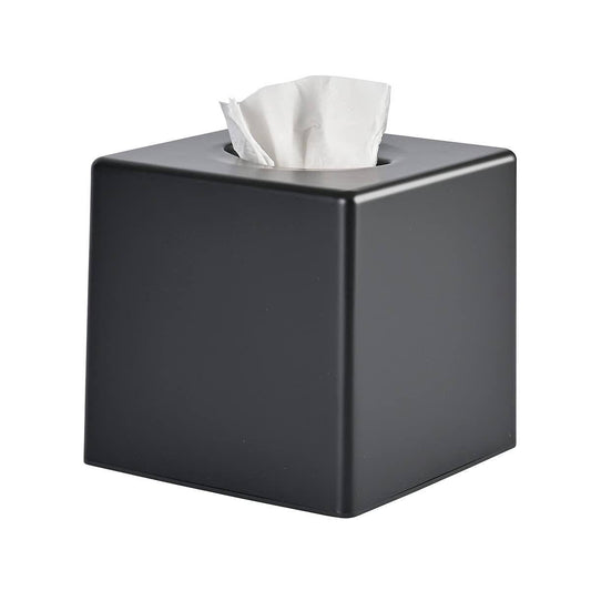 Y-in Hand Tissue Box Cover, Square Facial Tissue Holder Storage For Bathroom Vanity, Countertops, Dressers, Night Stand, Parlors and Offices