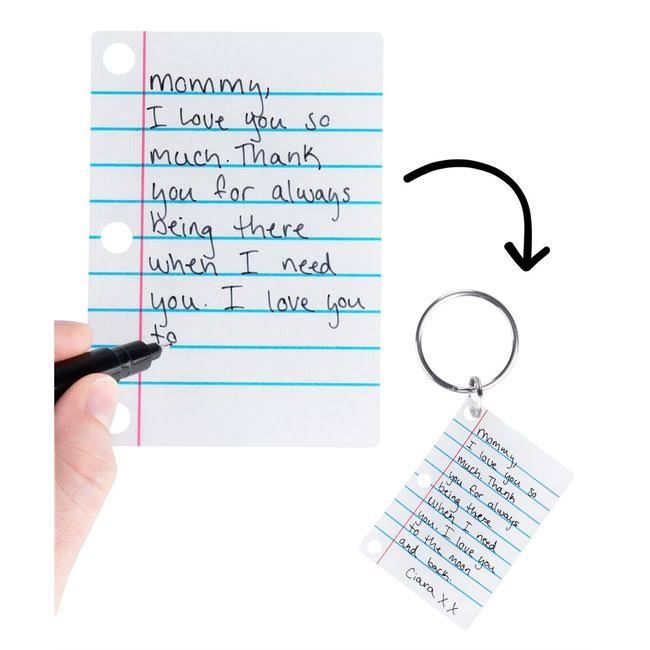 WITH Creative Ltd Shrinking Letter Keychain Kit Women's